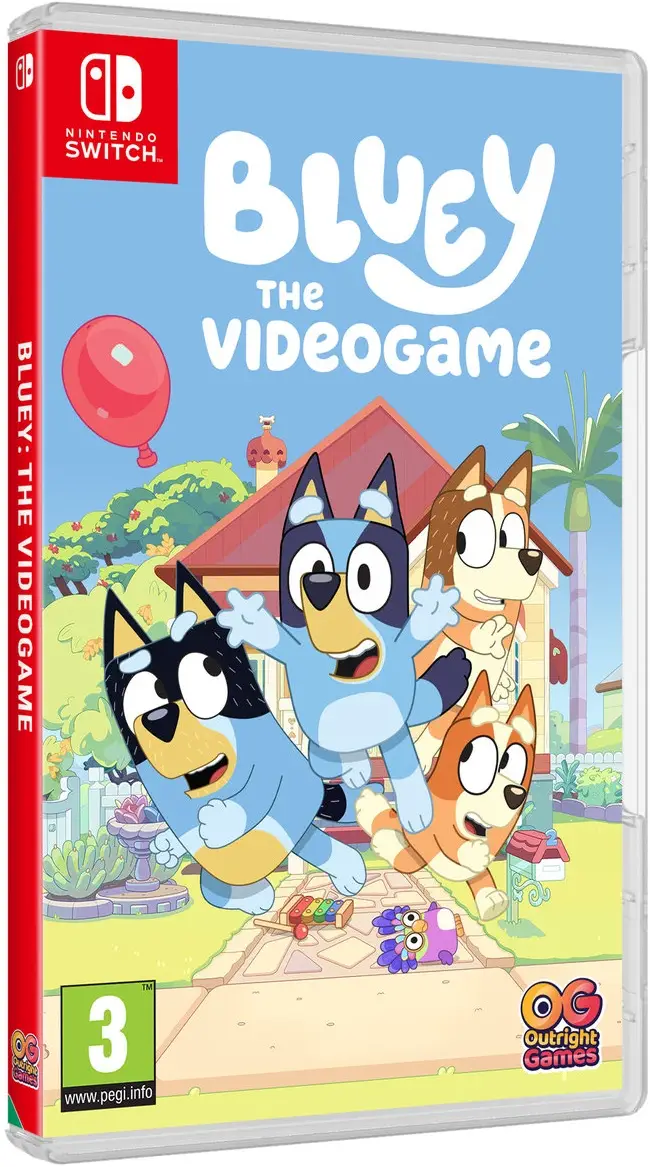 Bluey: The Videogame Nintendo Switch okładka gry