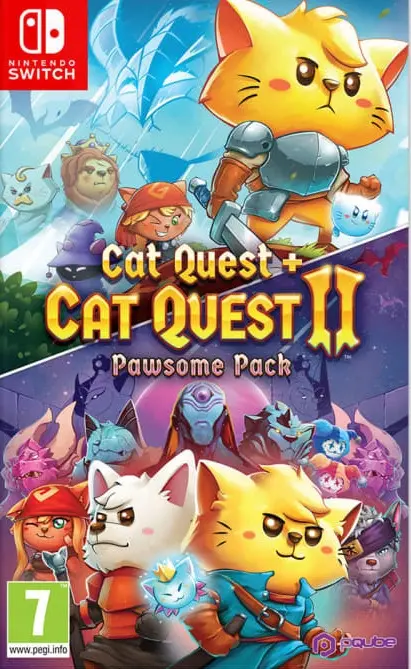 Okładka gry Cat Quest 1 + 2: Pawsome Pack na Nintendo Switch Okładka gry Cat Quest 1 + 2: Pawsome Pack na Nintendo Switch