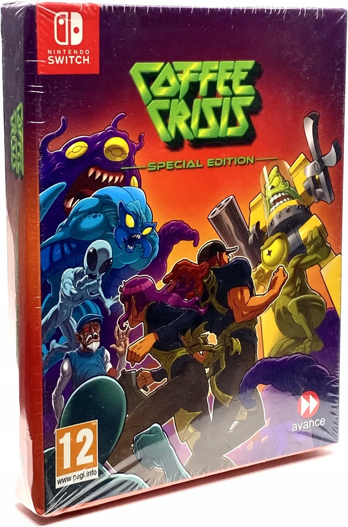 Okładka gry Cofee Crisis: Special Edition na Nintendo Switch Okładka gry Cofee Crisis: Special Edition na Nintendo Switch