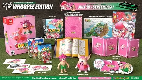 Okładka gry Tomba!: Special Edition Whoopee Edition na Nintendo Switch Okładka gry Tomba!: Special Edition Whoopee Edition na Nintendo Switch