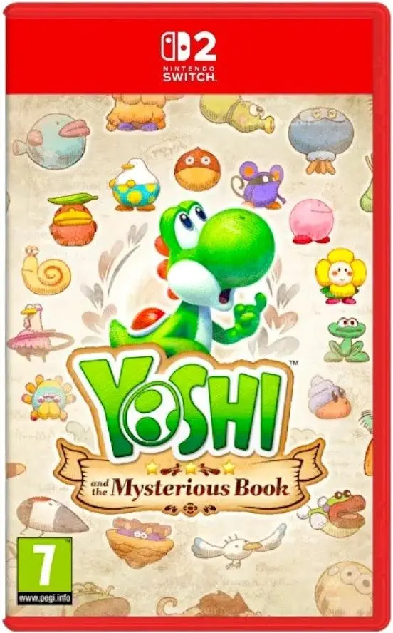 Okładka gry Yoshi and the Mysterious Book