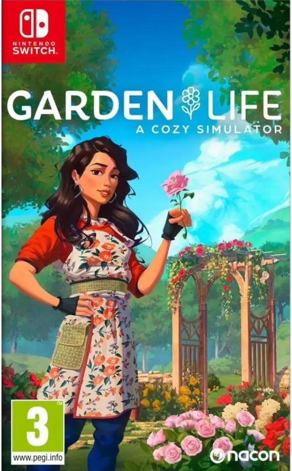 Garden Life A Cozy Simulator Nintendo Switch okładka gry