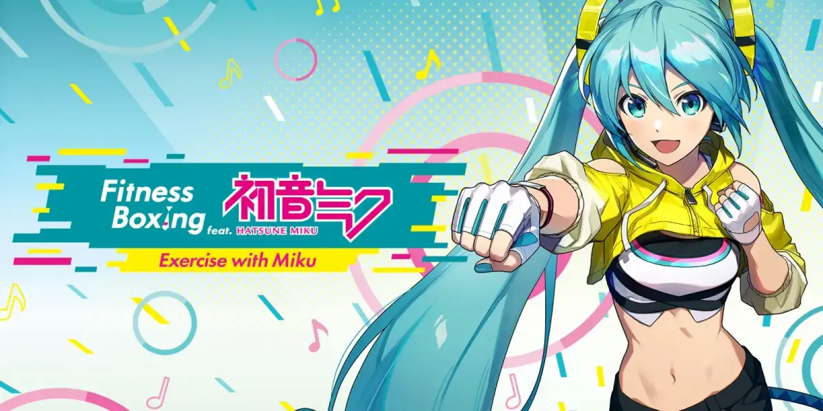 Grafika gry Fitness Boxing feat. Hatsune Miku