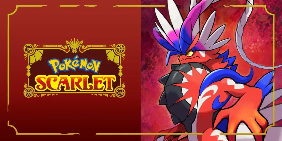 Grafika gry Pokémon Scarlet