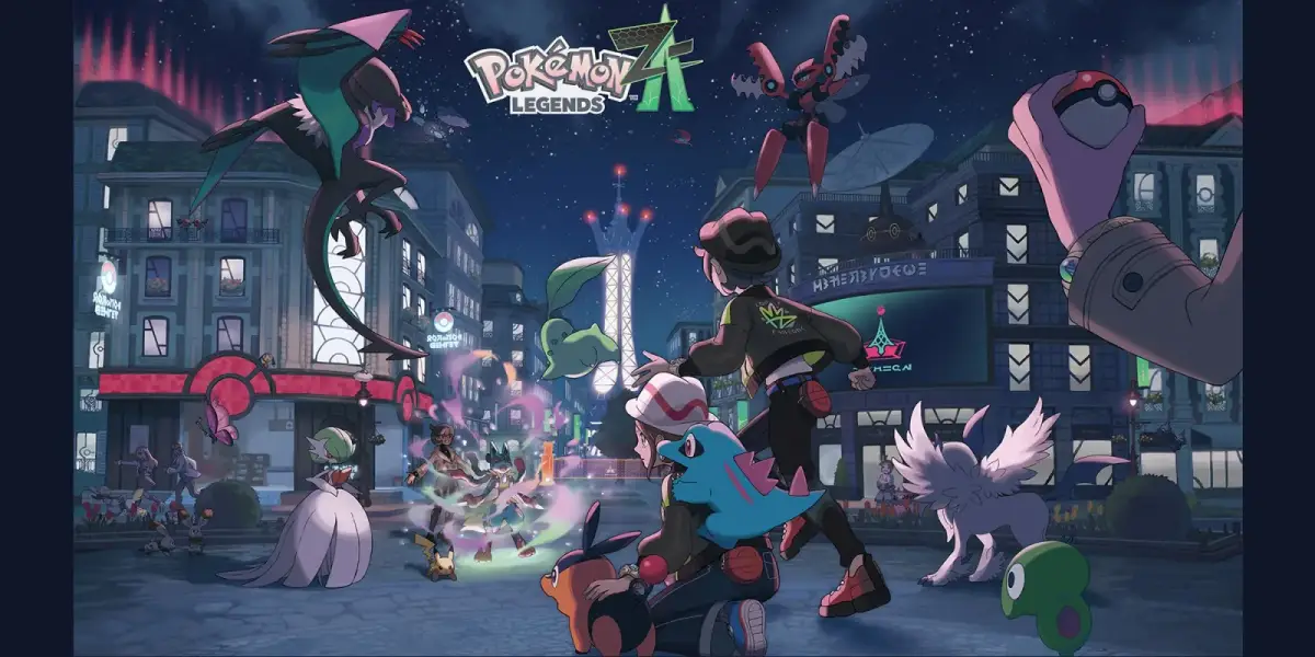 Grafika gry Pokemon Legends: Z-A
