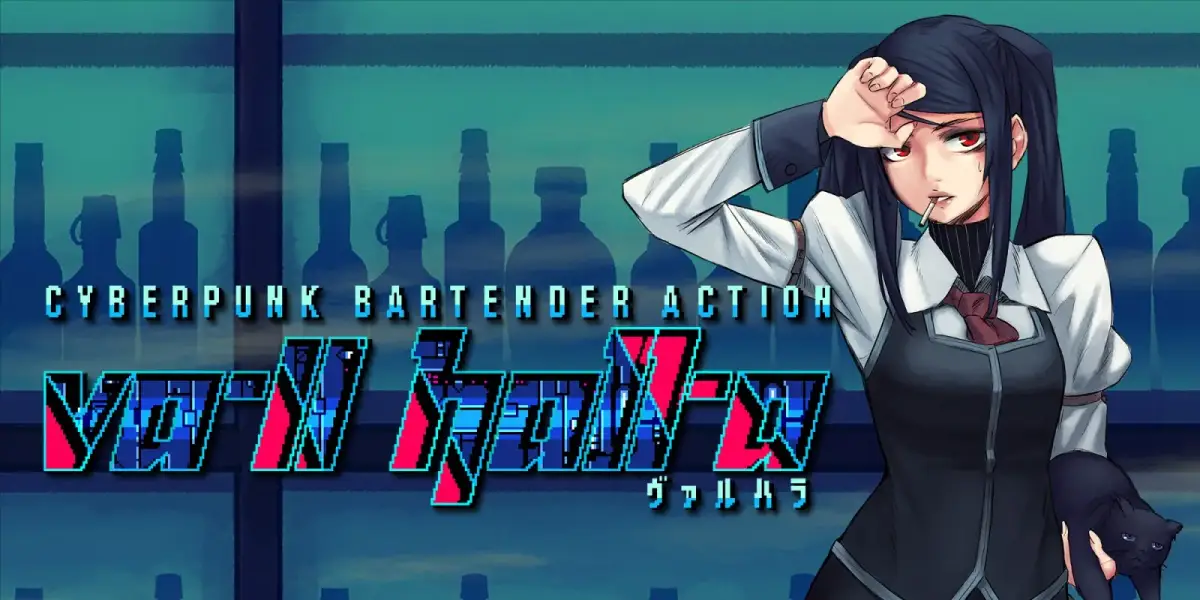 Grafika gry VA-11 Hall-A Cyberpunk Bartender Action