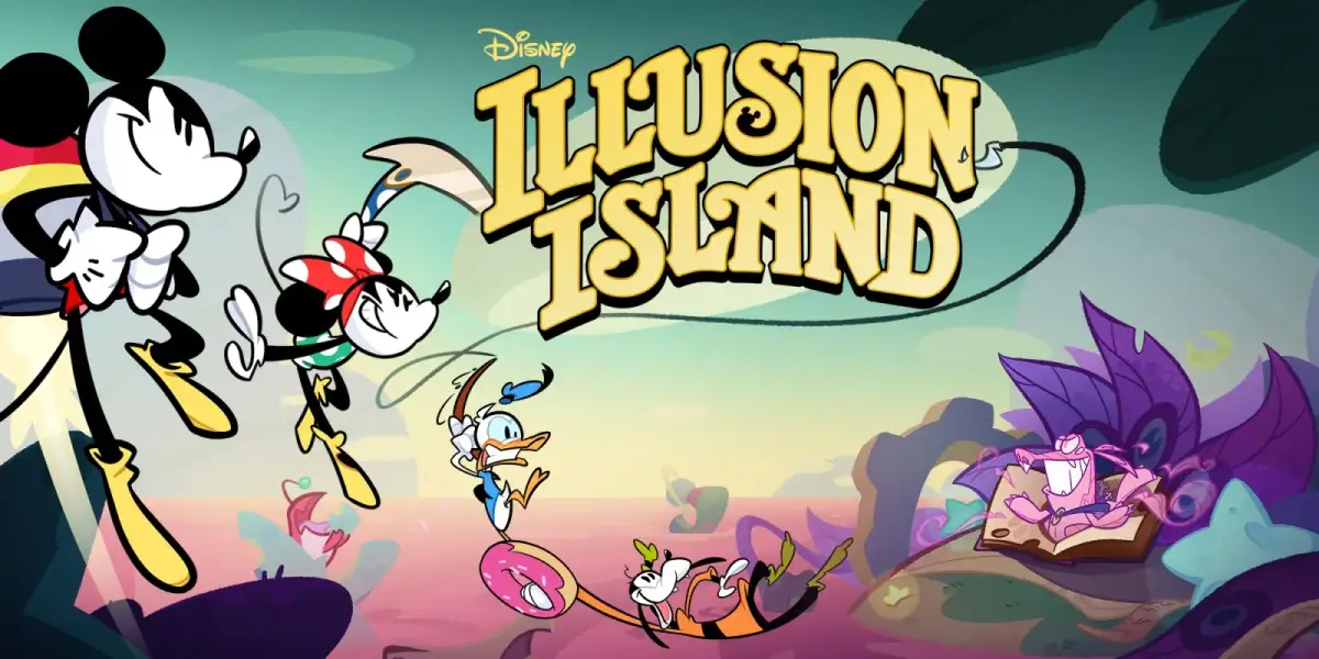 Grafika gry Disney Illusion Island