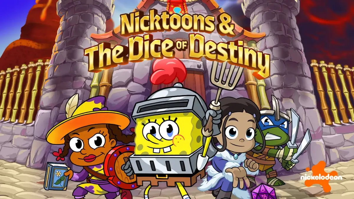 Grafika gry Nicktoons & the Dice of Destiny