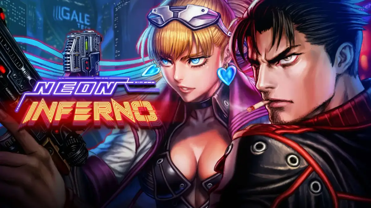 Grafika gry Neon Inferno