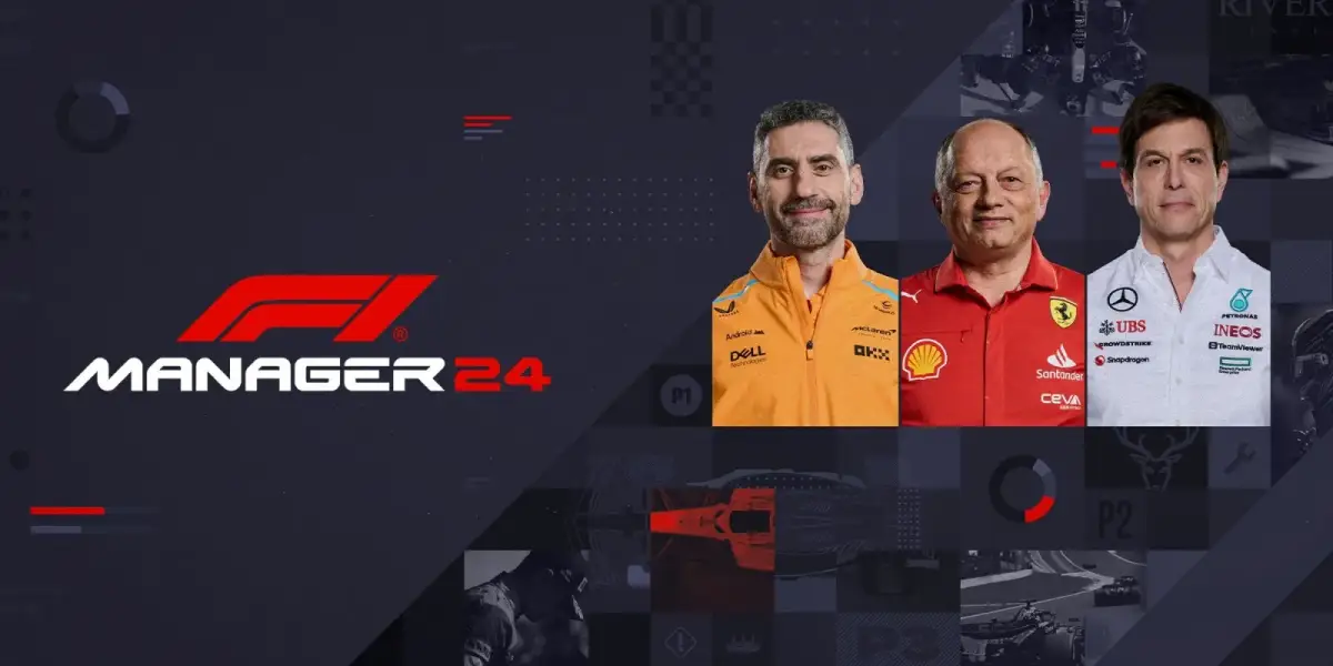 Grafika gry F1 Manager 2024