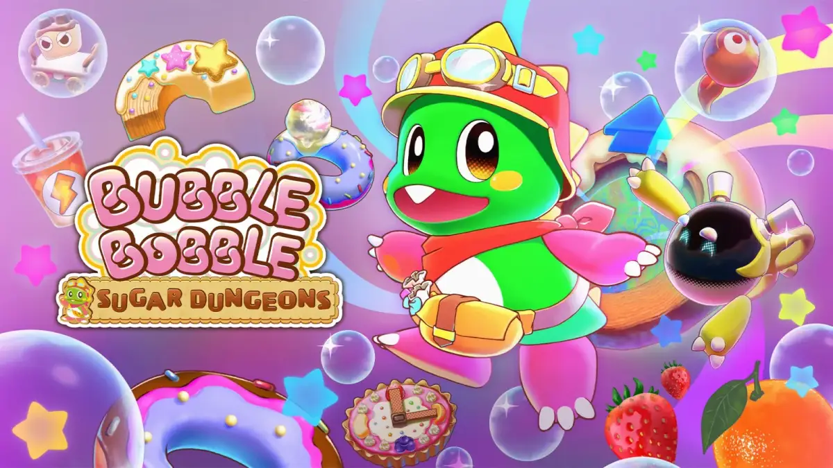 Grafika gry BUBBLE BOBBLE Sugar Dungeons