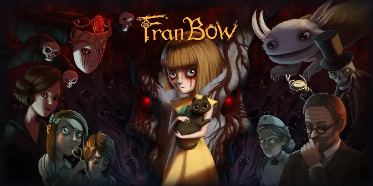 Grafika gry Fran Bow