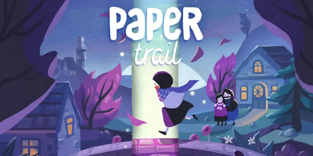 Grafika gry Paper Trail