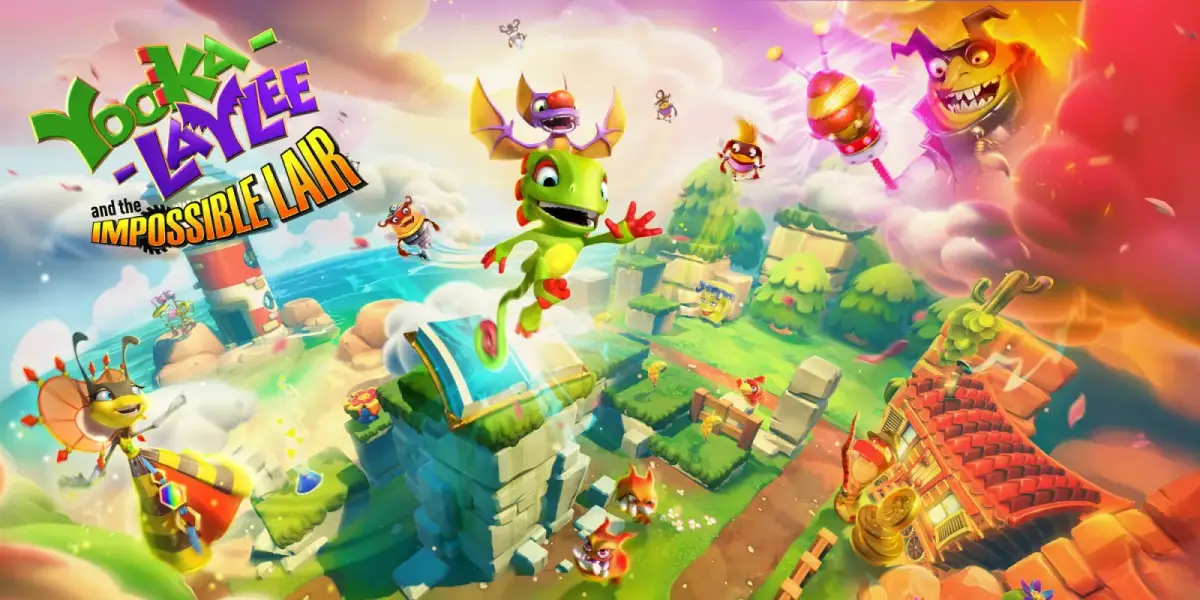 Grafika gry Yooka-Laylee and the Impossible Lair