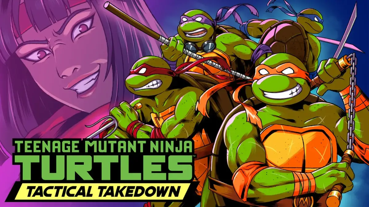 Grafika gry Teenage Mutant Ninja Turtles: Tactical Takedown