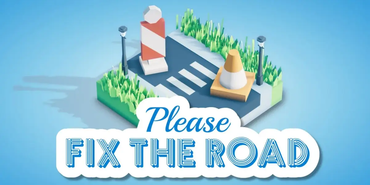Grafika gry Please Fix The Road