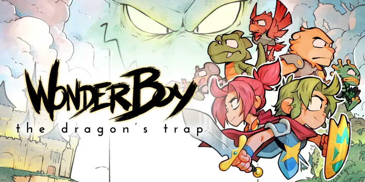 Grafika gry Wonder Boy: The Dragon's Trap