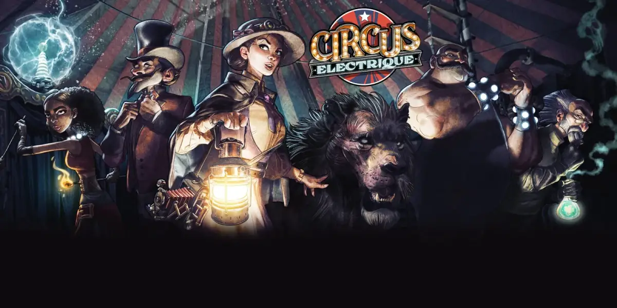 Grafika gry Circus Electrique