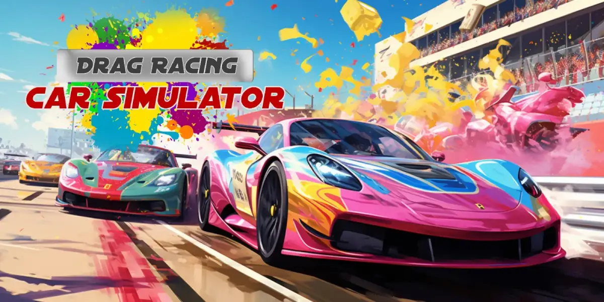 Grafika gry Drag Racing Car Simulator