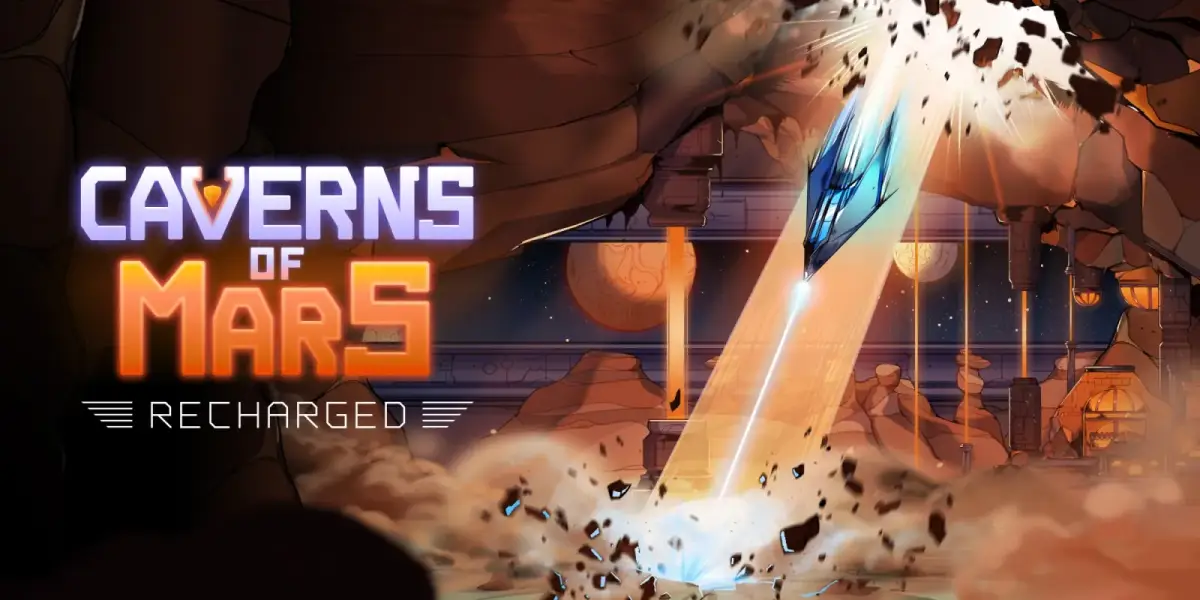 Grafika gry Caverns of Mars: Recharged