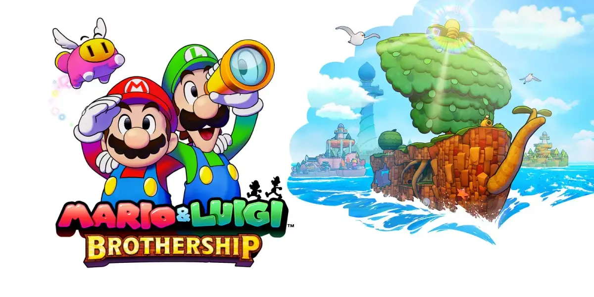 Grafika gry Mario & Luigi: Brothership