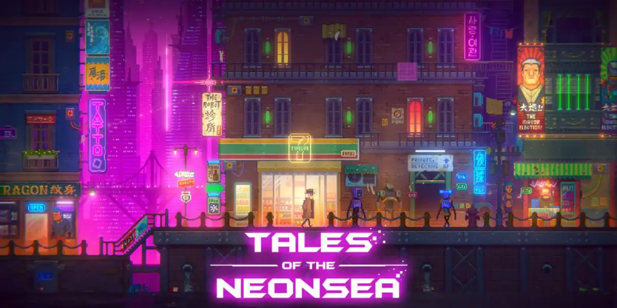 Grafika gry Tales of The Neon Sea