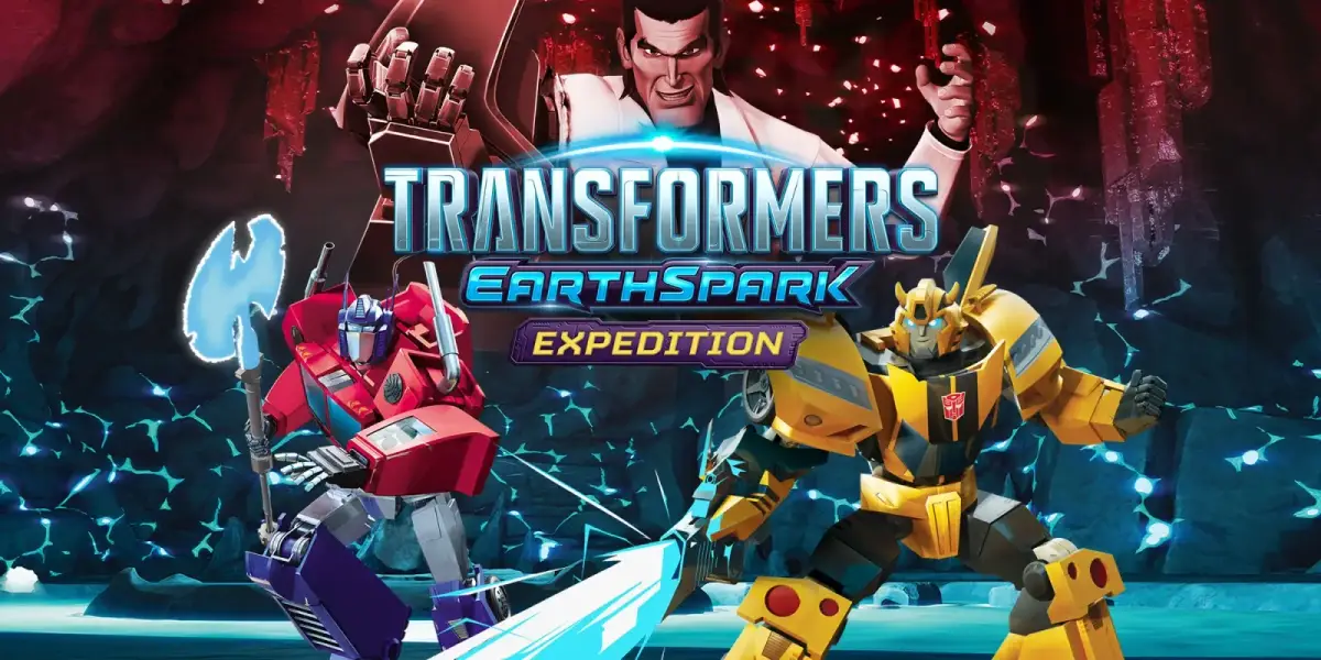 Grafika gry Transformers Earth Spark Expedition