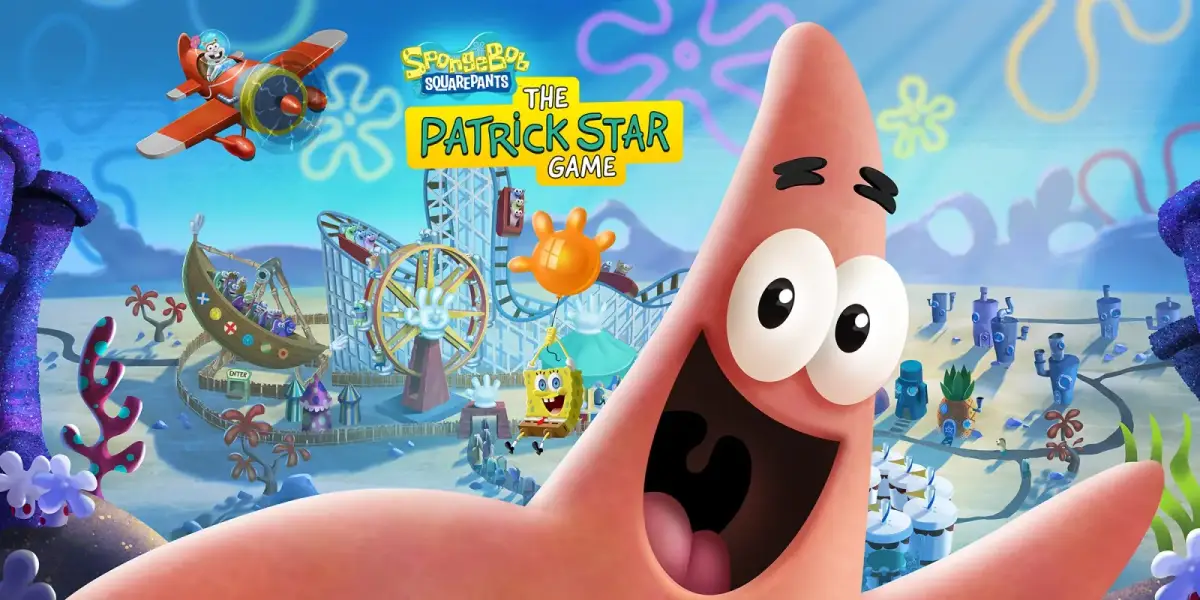 Grafika gry Spongebob Kanciastoporty Gra Patryka Rozgwiazdy