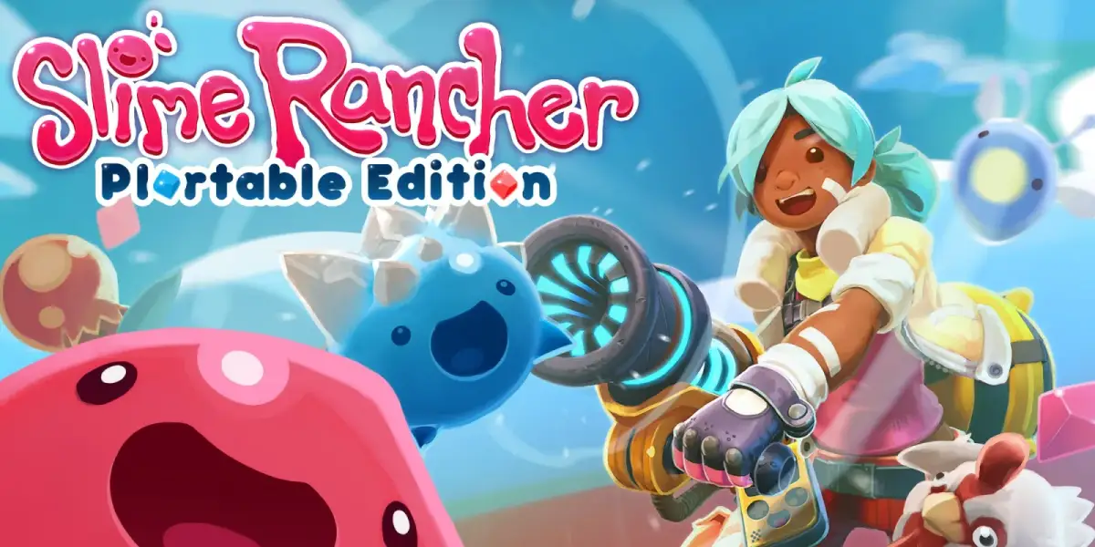 Grafika gry Slime Rancher Plortable Edition