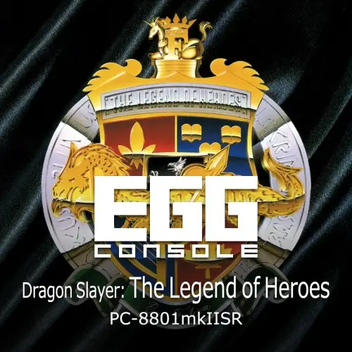 EGGCONSOLE Dragon Slayer: The Legend of Heroes PC-8801mkIISR Nintendo Switch okładka gry