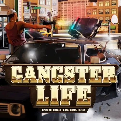 Gangster Life: Criminal Untold , Cars, Theft, Police Nintendo Switch okładka gry