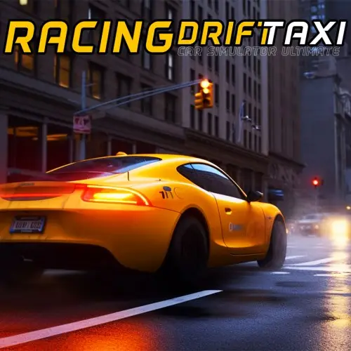 Racing Drift Taxi Car Simulator Ultimate Nintendo Switch okładka gry