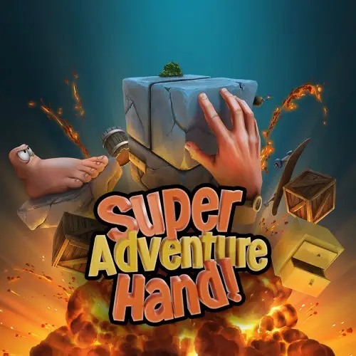 Super Adventure Hand Nintendo Switch okładka gry