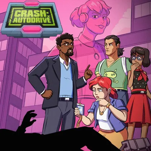 CRASH: Autodrive Nintendo Switch okładka gry