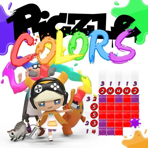 Piczle Colors Nintendo Switch okładka gry