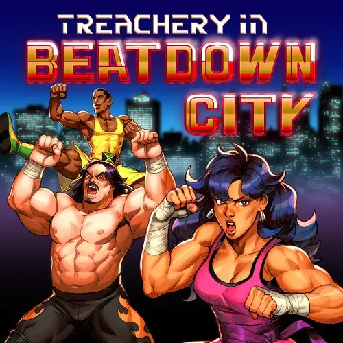 Treachery in Beatdown City Nintendo Switch okładka gry