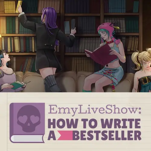 EmyLiveShow: How To Write a Bestseller Nintendo Switch okładka gry