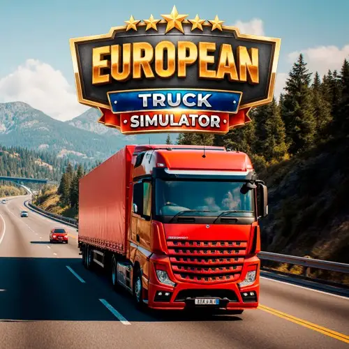 European TRUCK Simulator Nintendo Switch okładka gry