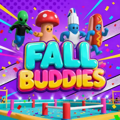 FALL BUDDIES Nintendo Switch okładka gry