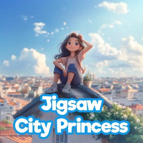 Jigsaw City Princess Nintendo Switch okładka gry