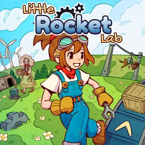 Little Rocket Lab Nintendo Switch okładka gry