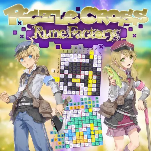 Piczle Cross: Rune Factory Nintendo Switch okładka gry