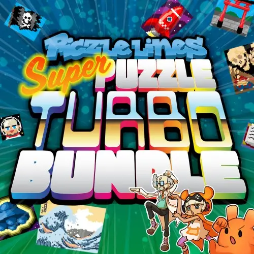 Piczle Lines Super Puzzle Turbo Bundle Nintendo Switch okładka gry