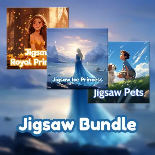 Princess Jigsaw Bundle Nintendo Switch okładka gry